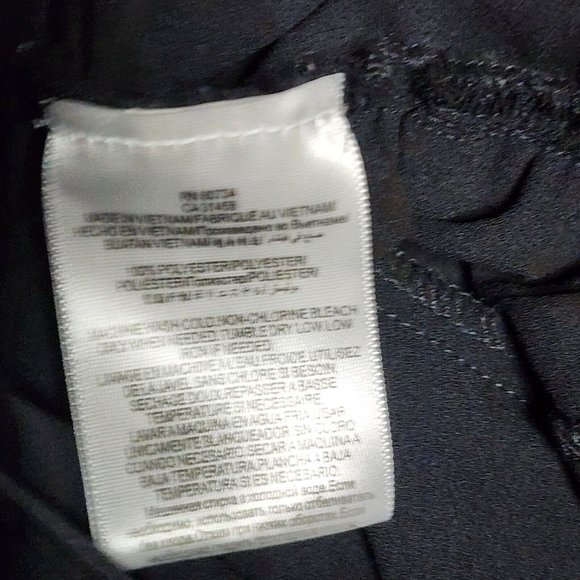 BCBGeneration Solid All Black 3/4 Sleeve Jumpsuit Womens Size S Small - Picture 5 of 5